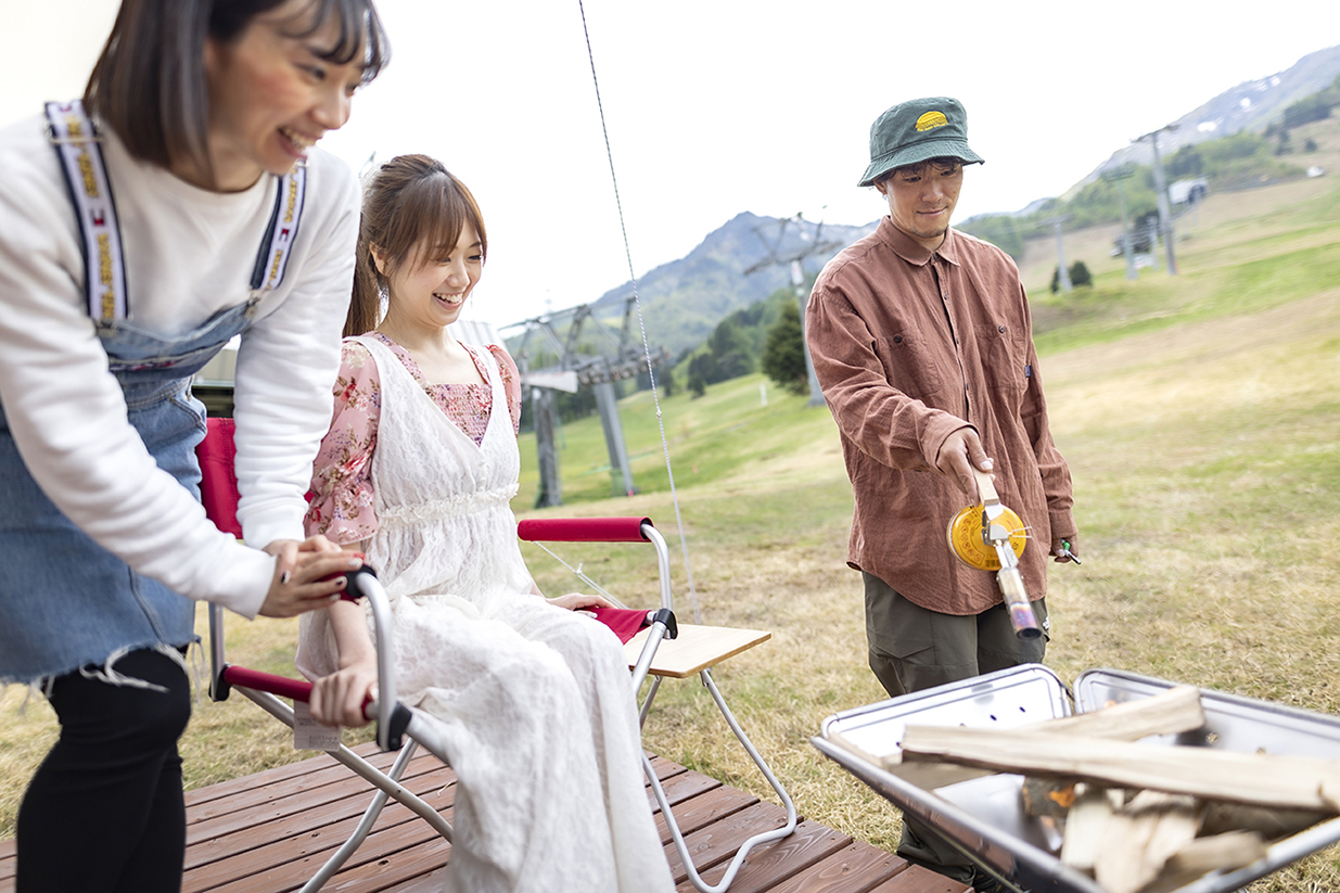 たき火体験プラン